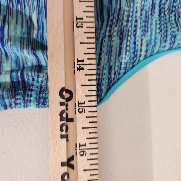 Womens Racerback Athletic Tank Top Small By Academy Ltd Shirt Blue Green - Picture 8 of 11